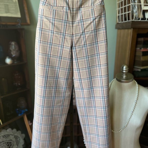 NWT A NEW DAY PLAID CAPRI LOOSE FIT SIZE 4 - Picture 5 of 8